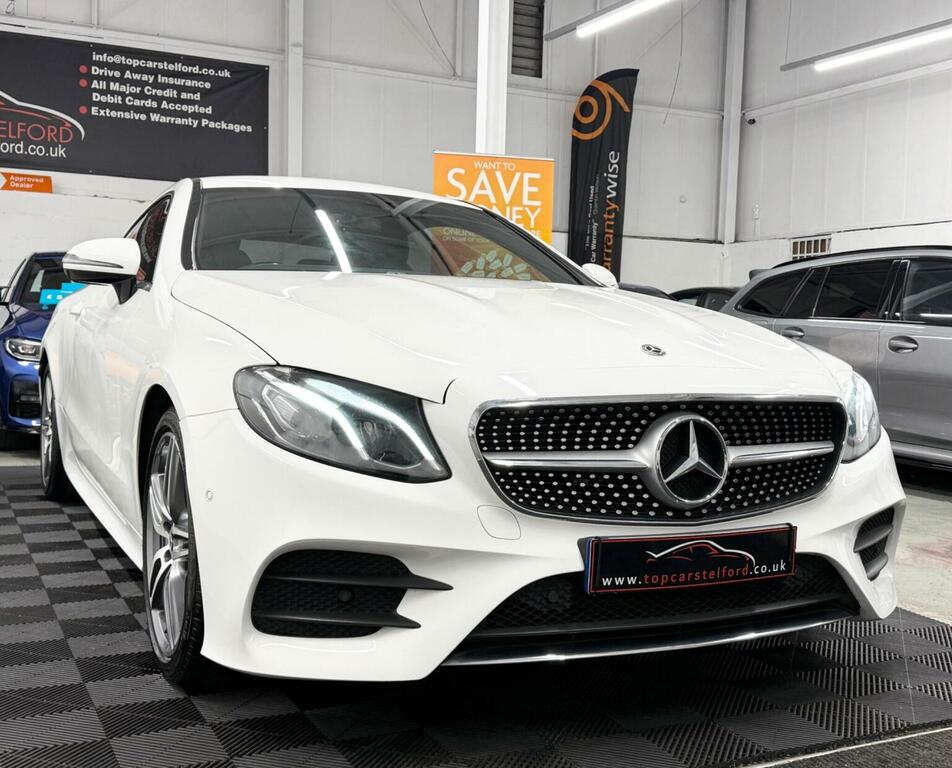 Mercedes-Benz E Class Coupe 2.0 E220d Amg Line G-tronic Euro 6 Ss White