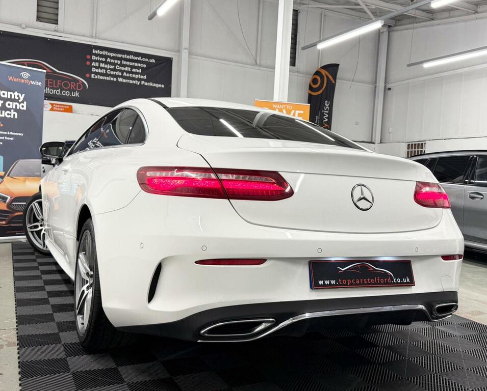 Mercedes-Benz E Class Coupe 2.0 E220d Amg Line G-tronic Euro 6 Ss WA18OMS White #5