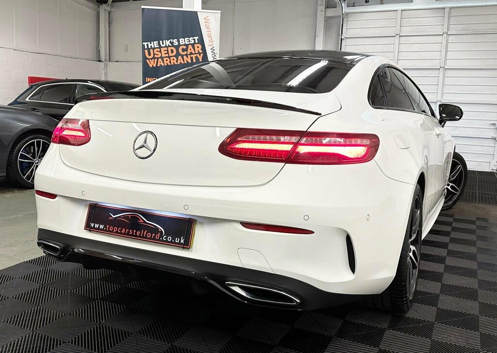 Mercedes-Benz E Class Coupe 2.0 E220d Amg Line G-tronic Euro 6 Ss BD18CPZ White #5