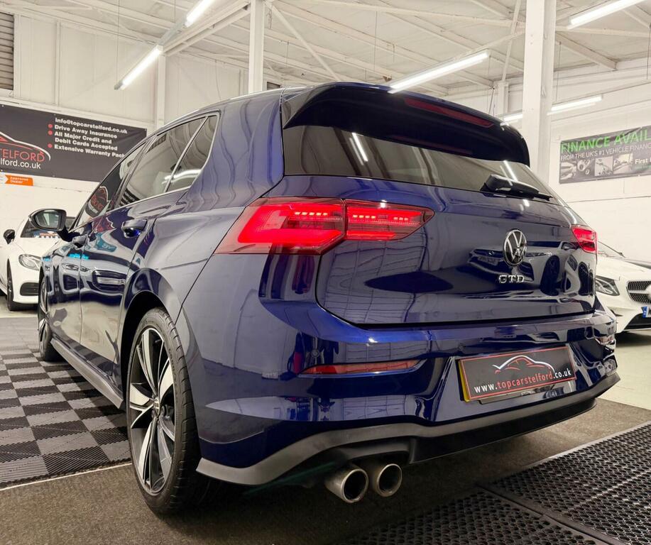 Volkswagen Golf Hatchback 2.0 Tdi Gtd Dsg Euro 6 Ss 20237 YB72DVG Blue #2