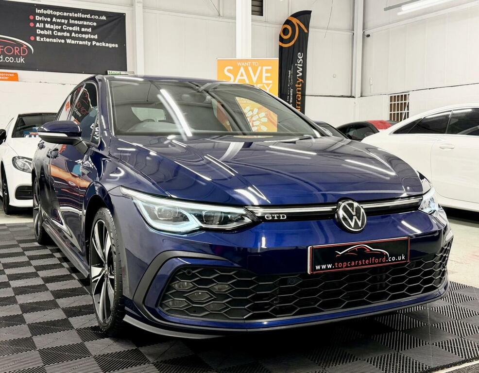 Volkswagen Golf Hatchback 2.0 Tdi Gtd Dsg Euro 6 Ss 20237 Blue