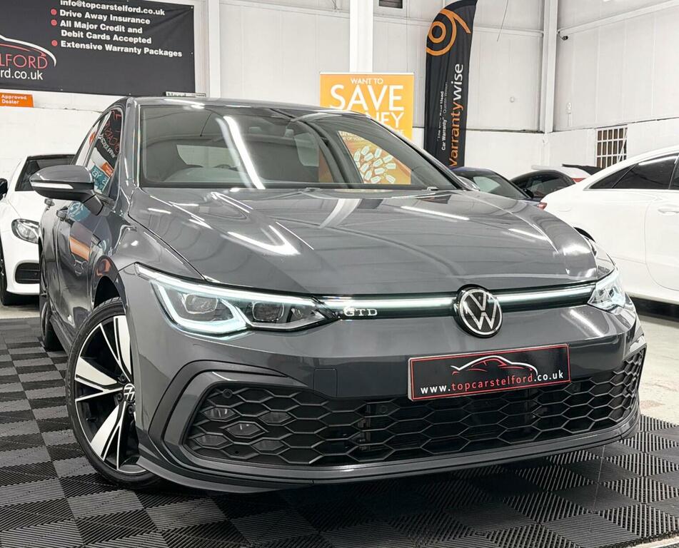 Volkswagen Golf Hatchback 2.0 Tdi Gtd Dsg Euro 6 Ss 20217 Grey