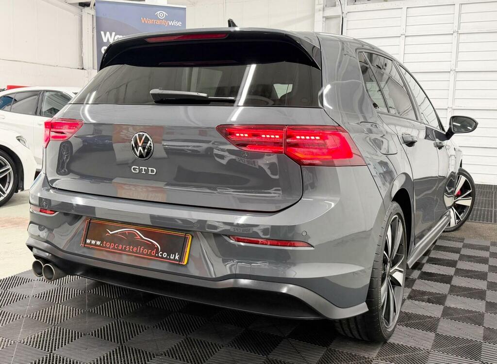 Volkswagen Golf Hatchback 2.0 Tdi Gtd Dsg Euro 6 Ss 20217 VN71XHG Grey #4