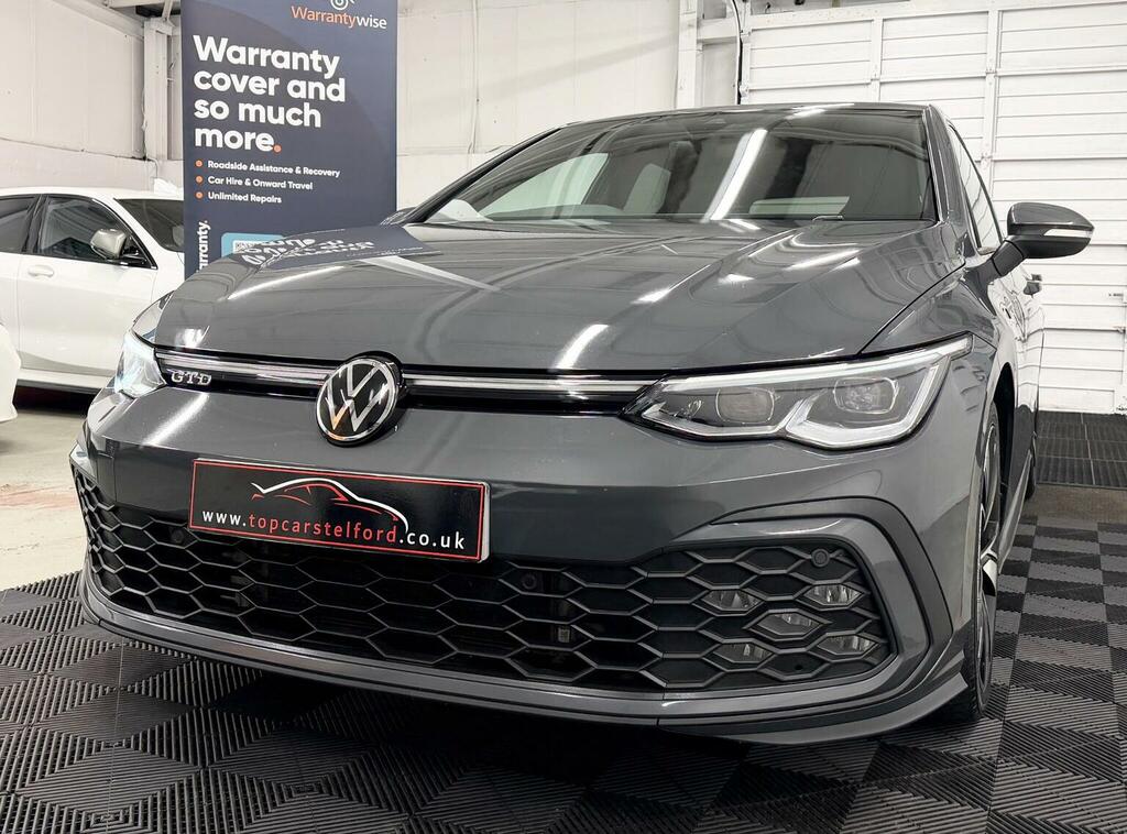 Volkswagen Golf Hatchback 2.0 Tdi Gtd Dsg Euro 6 Ss 20217 VN71XHG Grey #5