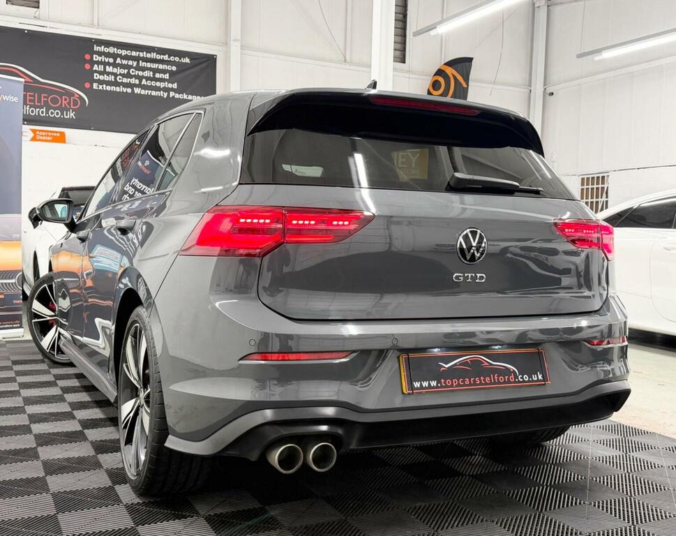 Volkswagen Golf Hatchback 2.0 Tdi Gtd Dsg Euro 6 Ss 20217 VN71XHG Grey #3