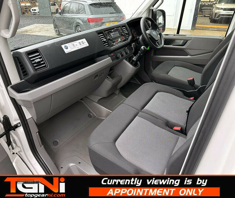 Volkswagen Crafter 2.0 Tdi 102Ps Startline Chassis Cab White #6