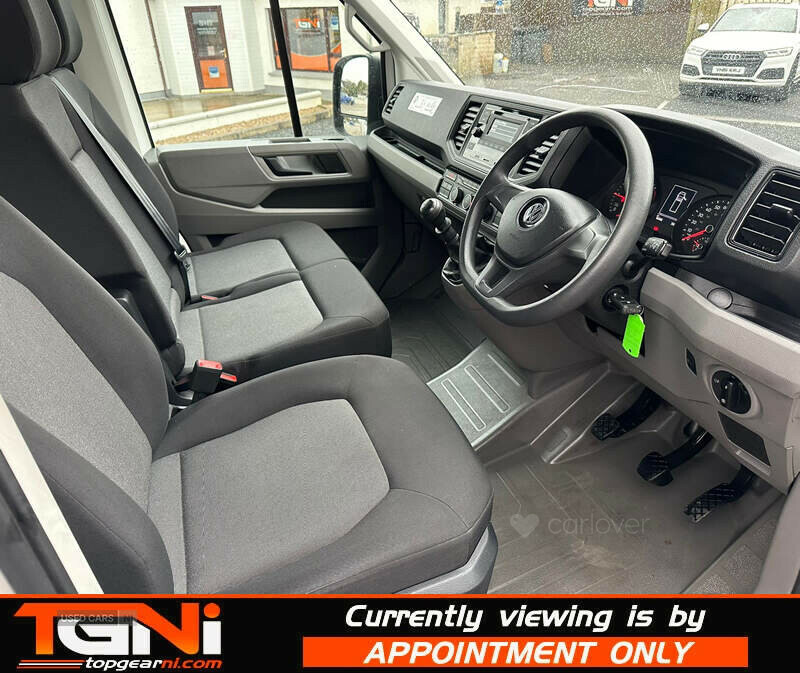 Volkswagen Crafter 2.0 Tdi 102Ps Startline Chassis Cab White #4
