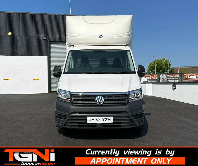 Volkswagen Crafter 2.0 Tdi 102Ps Startline Chassis Cab White #2