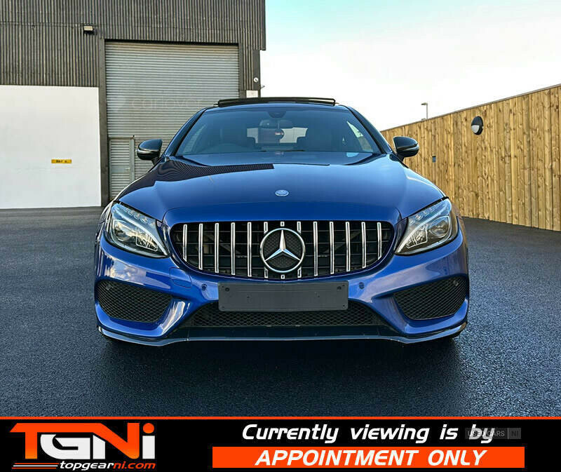 Mercedes-Benz C Class C200 Amg Line Premium DL16FWX Blue #3