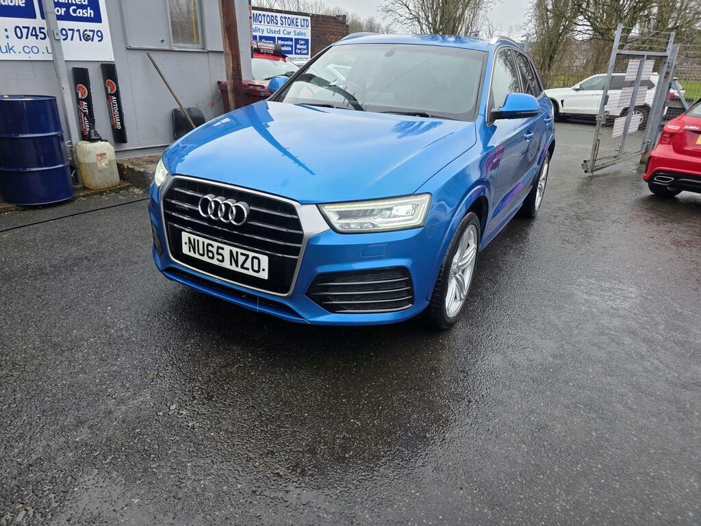 Audi Q3 2.0 Tfsi S Line Plus S Tronic Quattro Euro 6 Ss NU65NZO Blue #3