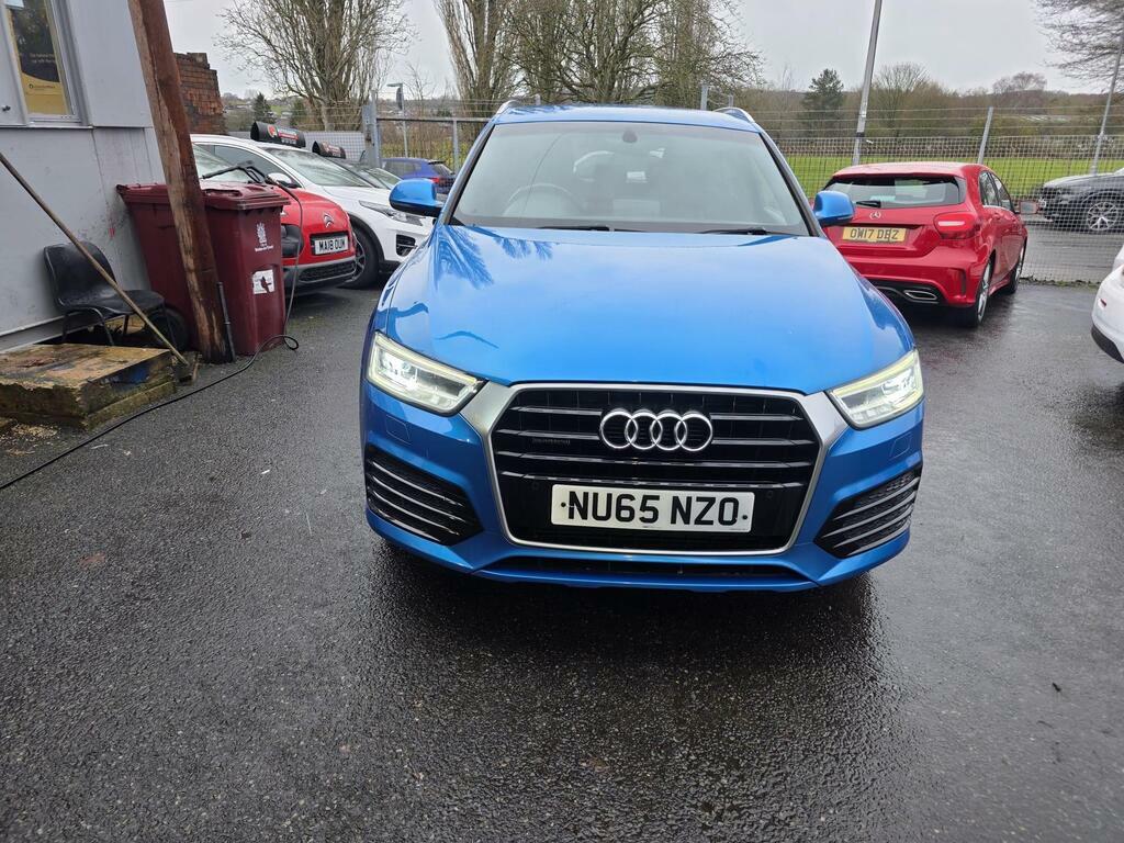 Audi Q3 2.0 Tfsi S Line Plus S Tronic Quattro Euro 6 Ss NU65NZO Blue #2