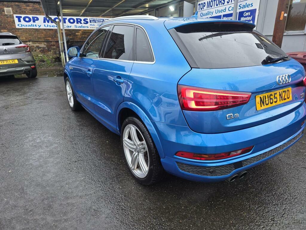 Audi Q3 2.0 Tfsi S Line Plus S Tronic Quattro Euro 6 Ss NU65NZO Blue #4