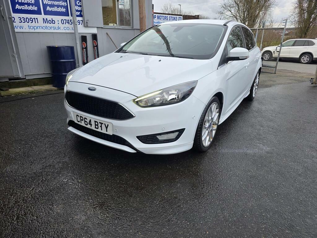 Ford Focus 1.5 Tdci Zetec S Euro 6 Ss CP64BTY White #6