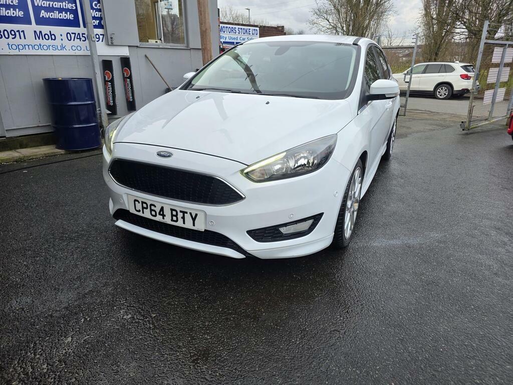 Ford Focus 1.5 Tdci Zetec S Euro 6 Ss CP64BTY White #3