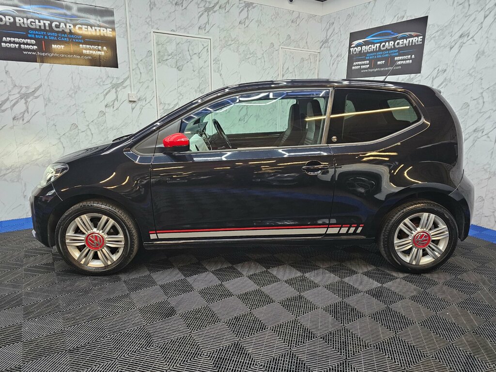 Volkswagen Up 1.0 Up Beats Euro 6 Ss Ulez Hatchback Petr NG69LDE Black #6
