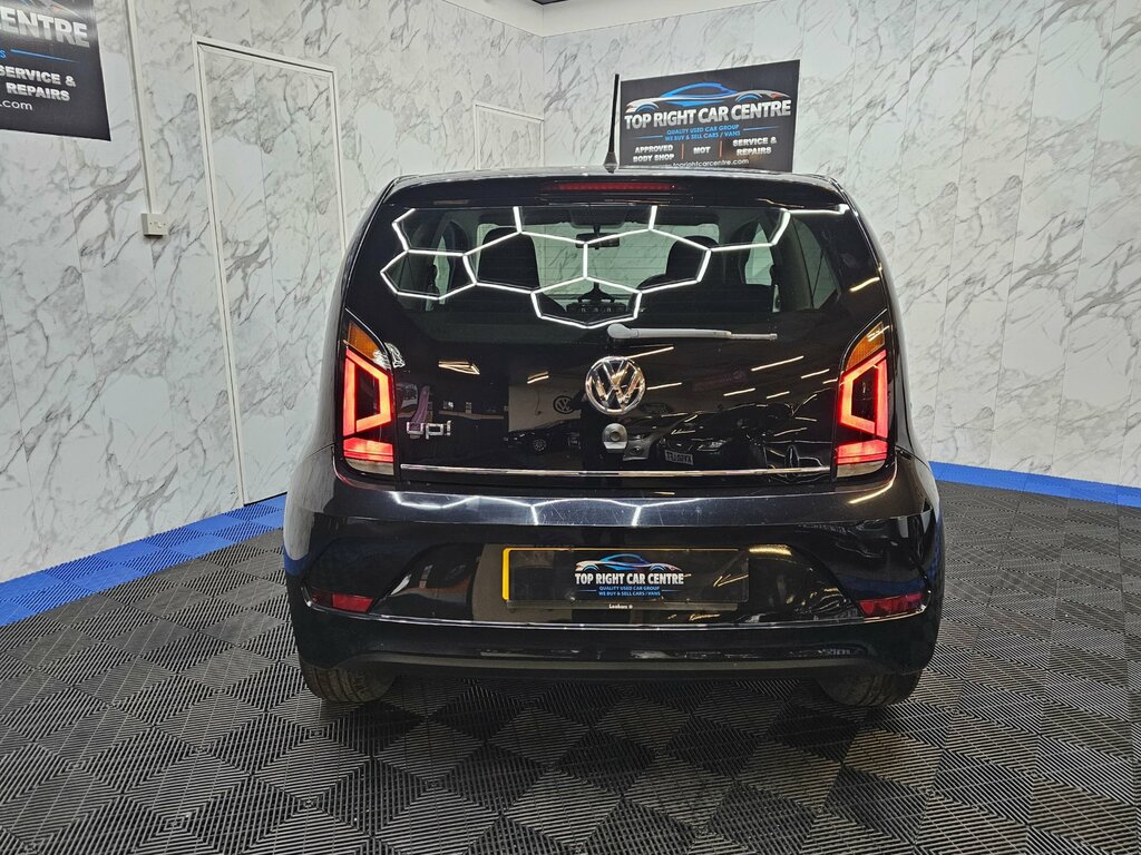 Volkswagen Up 1.0 Up Beats Euro 6 Ss Ulez Hatchback Petr NG69LDE Black #4
