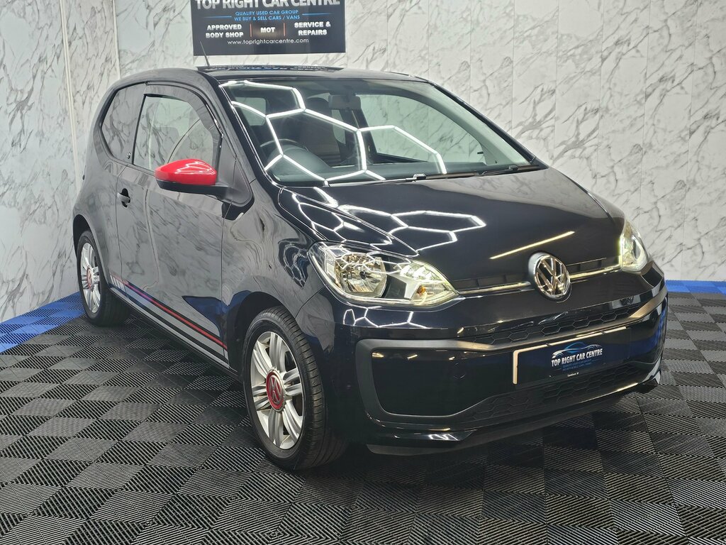 Volkswagen Up 1.0 Up Beats Euro 6 Ss Ulez Hatchback Petr Black
