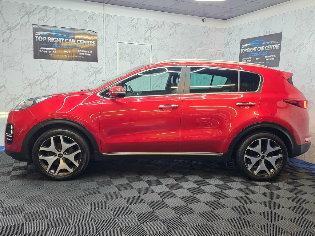 Kia Sportage 1.6 T-gdi Gt-line Suv Awd Euro 6 Ulez 174 Bhp DN17NZJ Red #6