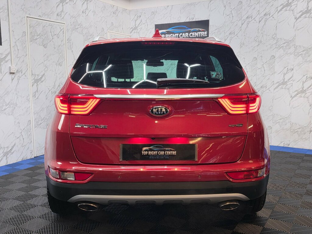 Kia Sportage 1.6 T-gdi Gt-line Suv Awd Euro 6 Ulez 174 Bhp DN17NZJ Red #4