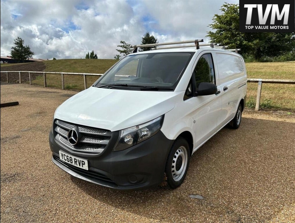 Mercedes-Benz Vito 1.6 111 Cdi Fwd L3 Euro 6 White #2