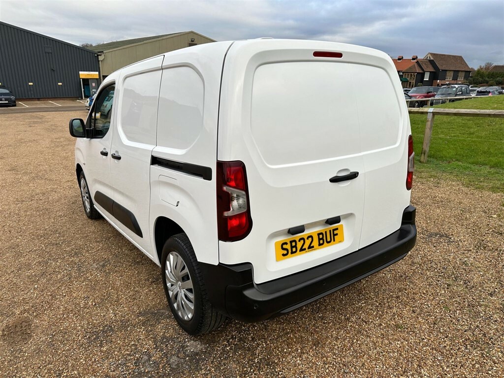 Peugeot Partner 1.5 Bluehdi 1000 Professional Premium Standard Pan White #6