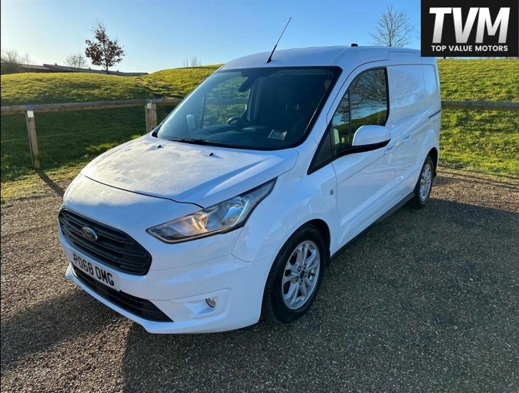 Ford Transit Connect 1.5 200 Ecoblue Limited L1 Euro 6 Ss PO68OMG White #2