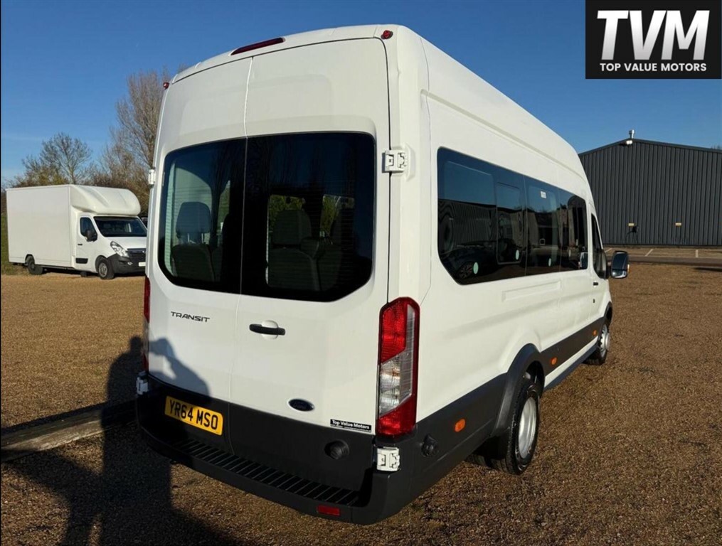 Ford Transit Custom 2.2 Tdci 460 Hdt L4 H3 18 Seats White #6