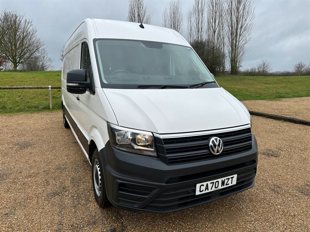 Volkswagen Crafter 2.0 Tdi Cr35 Startline Fwd Lwb High Roof Euro 6 S White