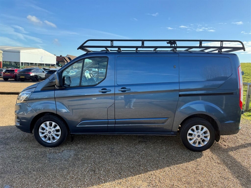Ford Transit Custom 2.0 300 Ecoblue Limited L1 H1 Euro 6 Blue #4