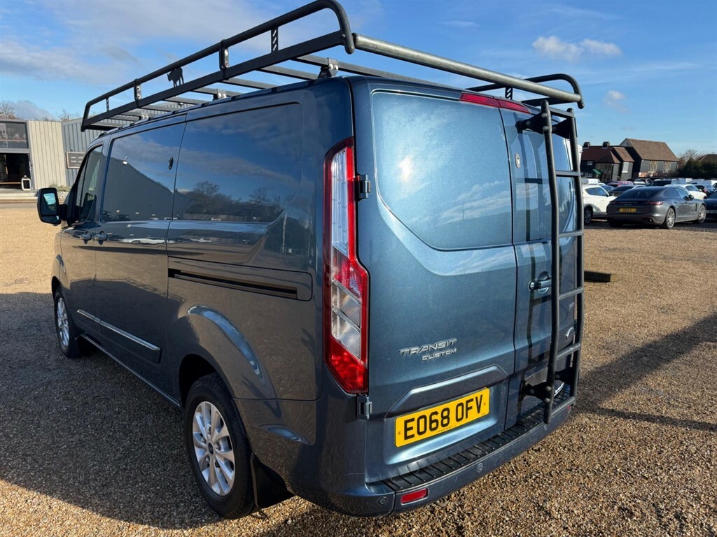 Ford Transit Custom 2.0 300 Ecoblue Limited L1 H1 Euro 6 Blue #5