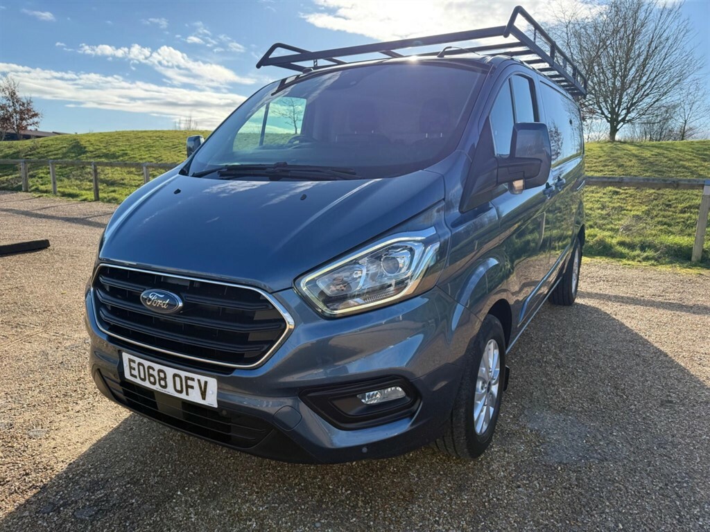 Ford Transit Custom 2.0 300 Ecoblue Limited L1 H1 Euro 6 Blue #3