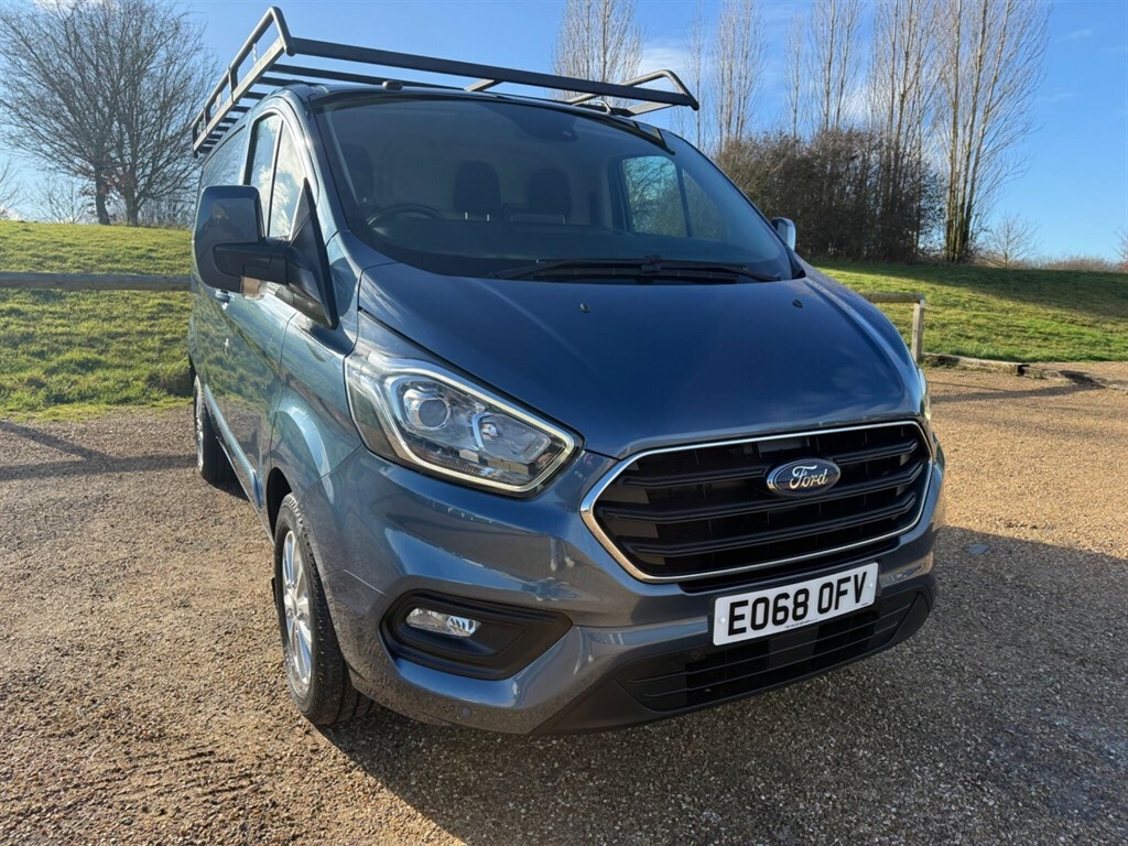 Ford Transit Custom 2.0 300 Ecoblue Limited L1 H1 Euro 6 Blue