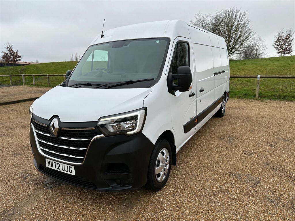 Renault Master 2.3 Dci 35 Business Fwd Lwb Medium Roof Euro 6 MW72UJG White #3