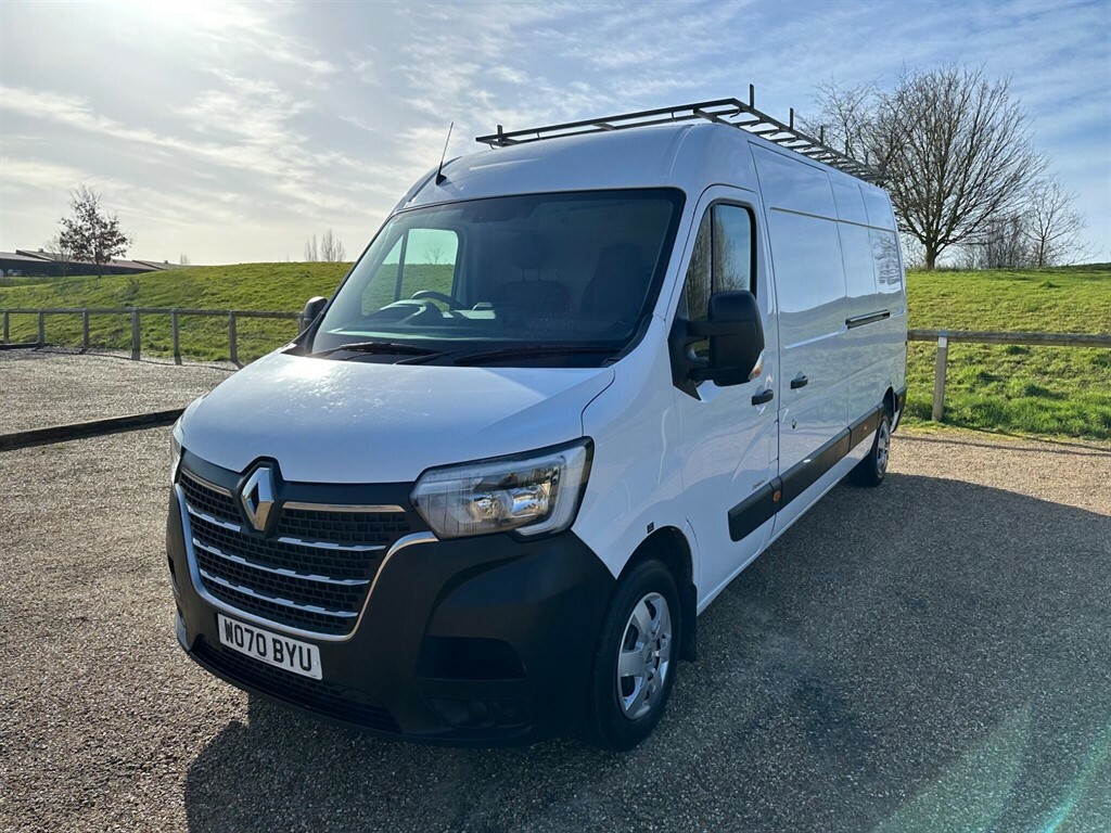 Renault Master 2.3 Dci Energy 35 Business Fwd Lwb Medium Roof Eu WO70BYU White #3