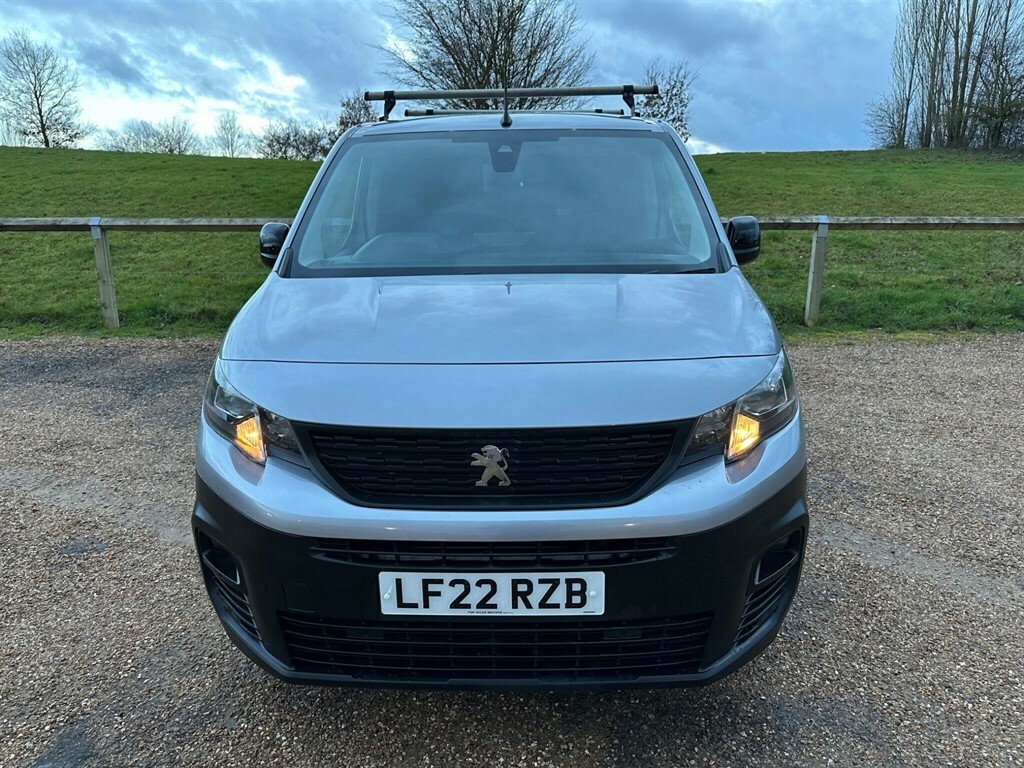 Peugeot Partner 1.5 Bluehdi 950 Asphalt Premium Long Panel Van Eat Grey #2