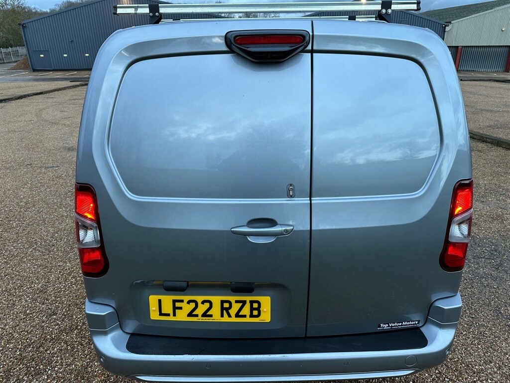 Peugeot Partner 1.5 Bluehdi 950 Asphalt Premium Long Panel Van Eat Grey #5