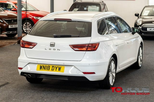 Seat Leon 2.0 Tdi Xcellence Technology St WN18DYW White #6