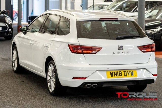 Seat Leon 2.0 Tdi Xcellence Technology St WN18DYW White #4
