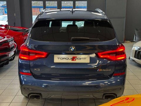 BMW X3 3.0 X3 M40d RX19NAO Blue #5
