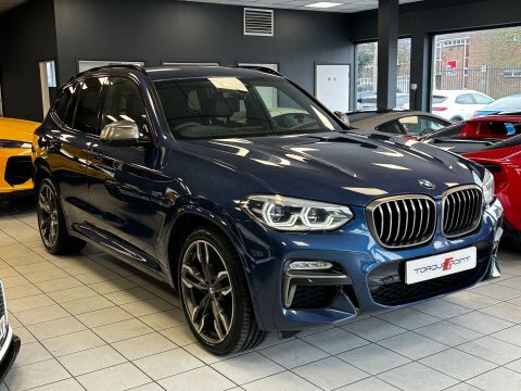 BMW X3 3.0 X3 M40d Blue