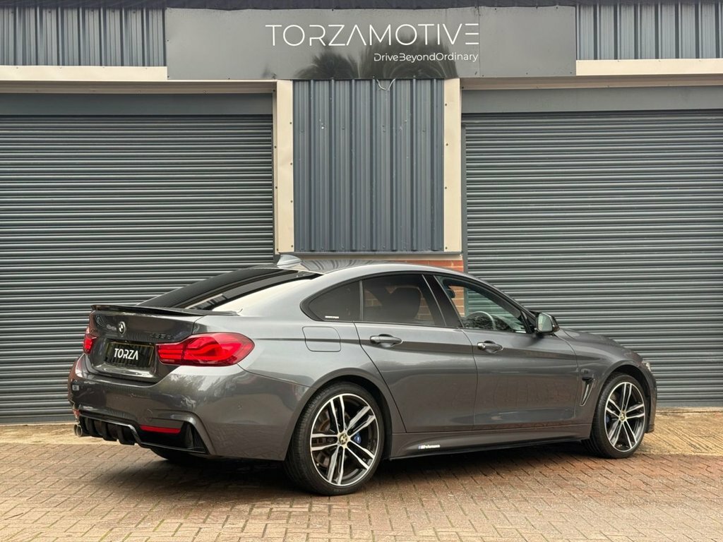 BMW 4 Series Gran Coupe Diesel BA19XPP Grey #4
