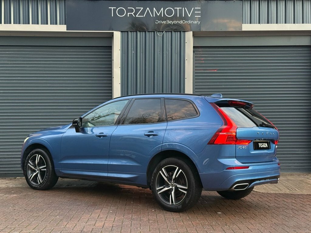 Volvo XC60 Hybrid SL70KMG Blue #5