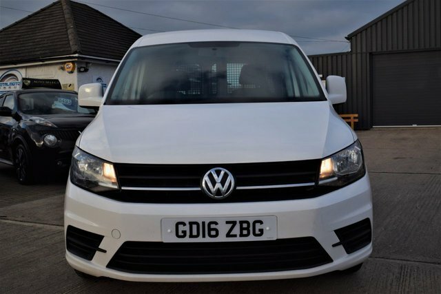 Volkswagen Caddy 1.6 C20 Tdi Trendline 101 Bhp White #5