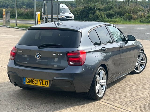 BMW 1 Series 2.0 120D Xdrive M Sport 181 Bhp GN63YLO Grey #2