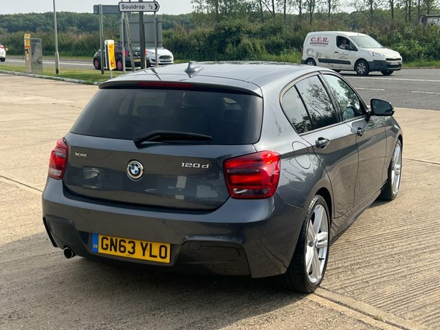 BMW 1 Series 2.0 120D Xdrive M Sport 181 Bhp GN63YLO Grey #6