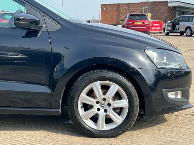 Volkswagen Polo 1.2 Match 59 Bhp FV61NEF Black #5