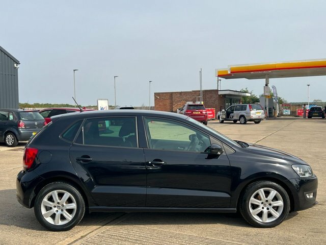 Volkswagen Polo 1.2 Match 59 Bhp FV61NEF Black #3