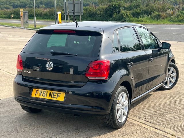 Volkswagen Polo 1.2 Match 59 Bhp FV61NEF Black #2