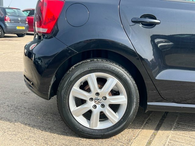 Volkswagen Polo 1.2 Match 59 Bhp FV61NEF Black #4