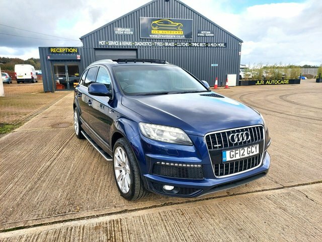 Audi Q7 3.0 Tdicd V6 S Line Suv Tiptronic Quatt GF12GCY Blue #3